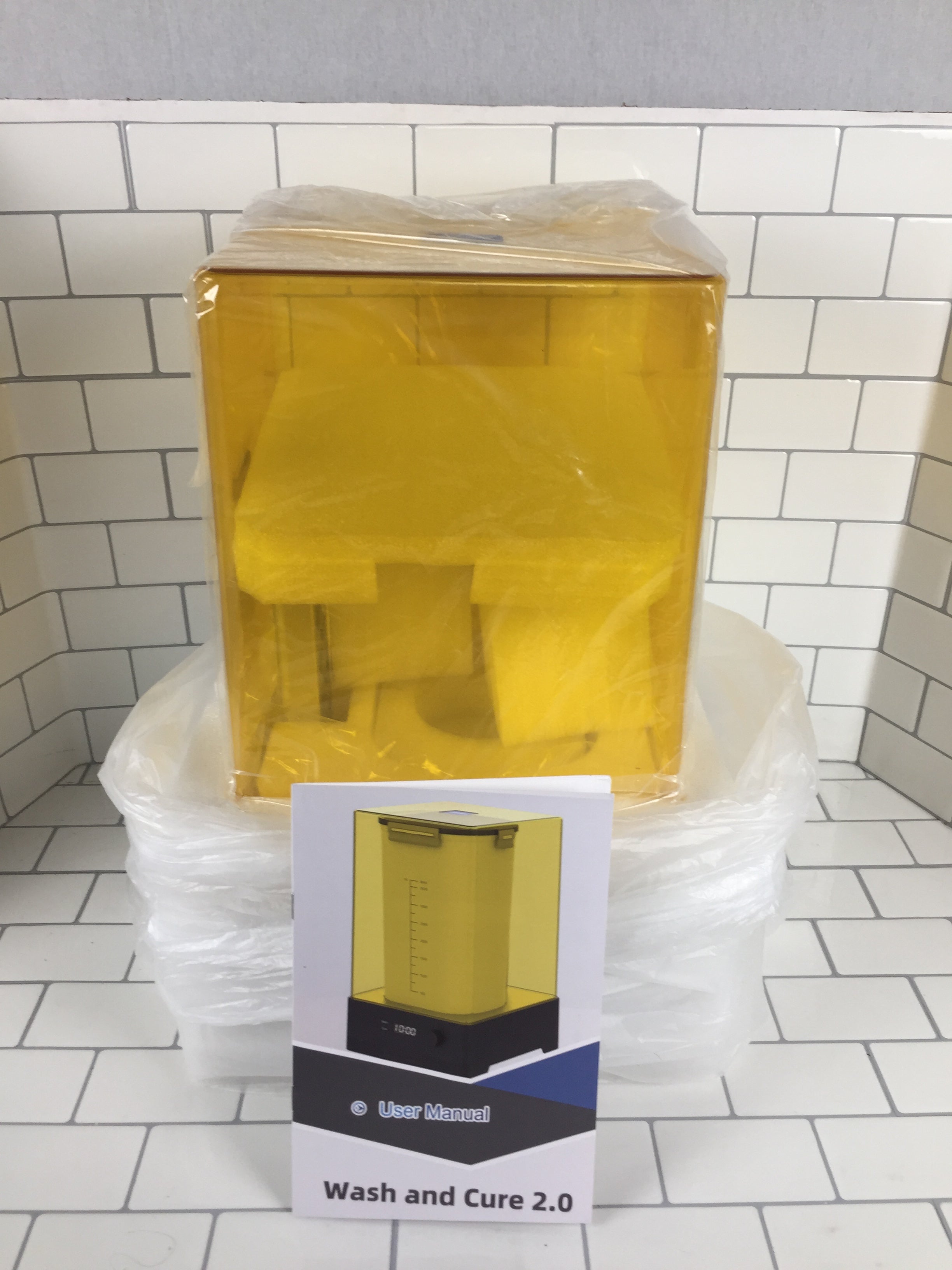2.0 2in1 UV Washing & Curing Machine for 3D Printer Models | Washing Bucket (6935099441335)